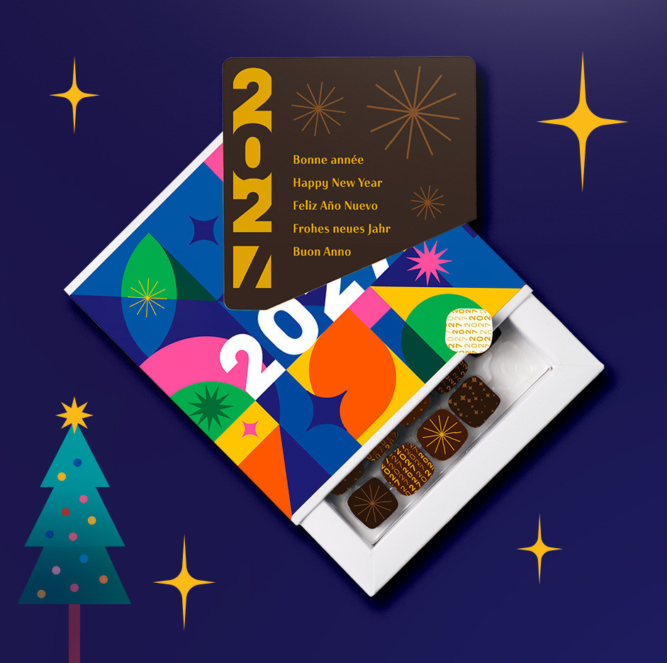 Neujahrspralinen